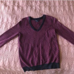 Tommy Hilfiger Sweater (Navy, Magenta, Gold accen